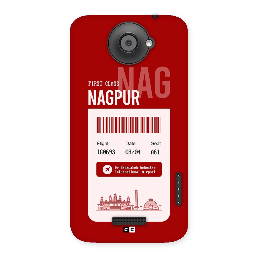 Nagpur Boarding Pass Back Case for One X