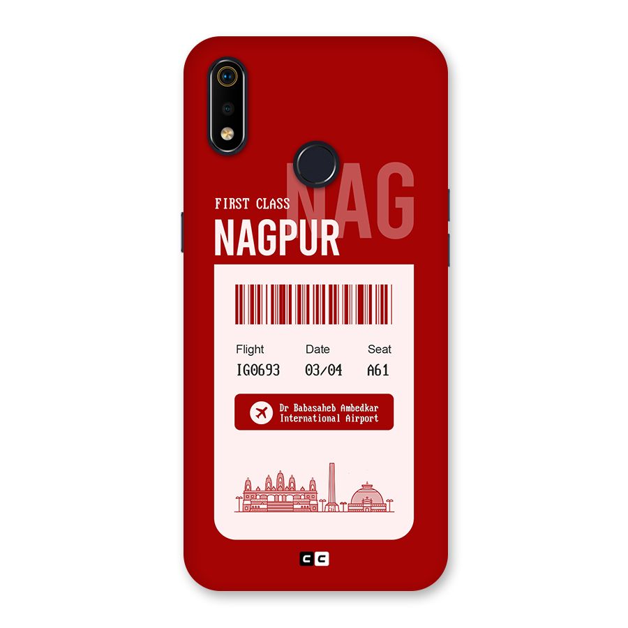 Nagpur Boarding Pass Back Case for Realme 3i