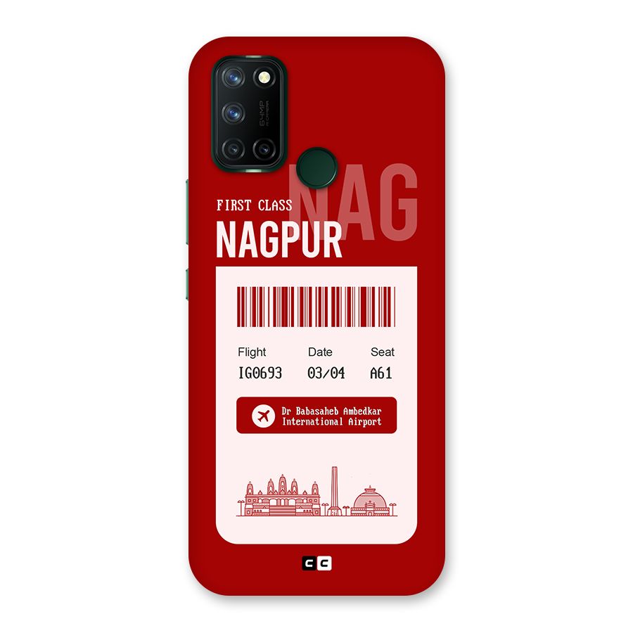 Nagpur Boarding Pass Back Case for Realme 7i