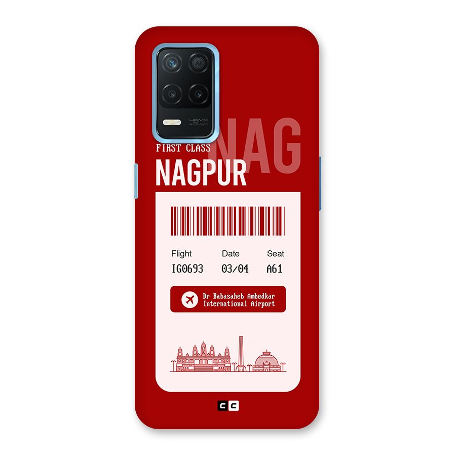 Nagpur Boarding Pass Back Case for Realme 8s 5G