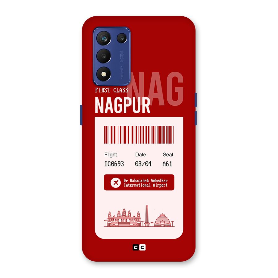 Nagpur Boarding Pass Back Case for Realme 9 5G Speed