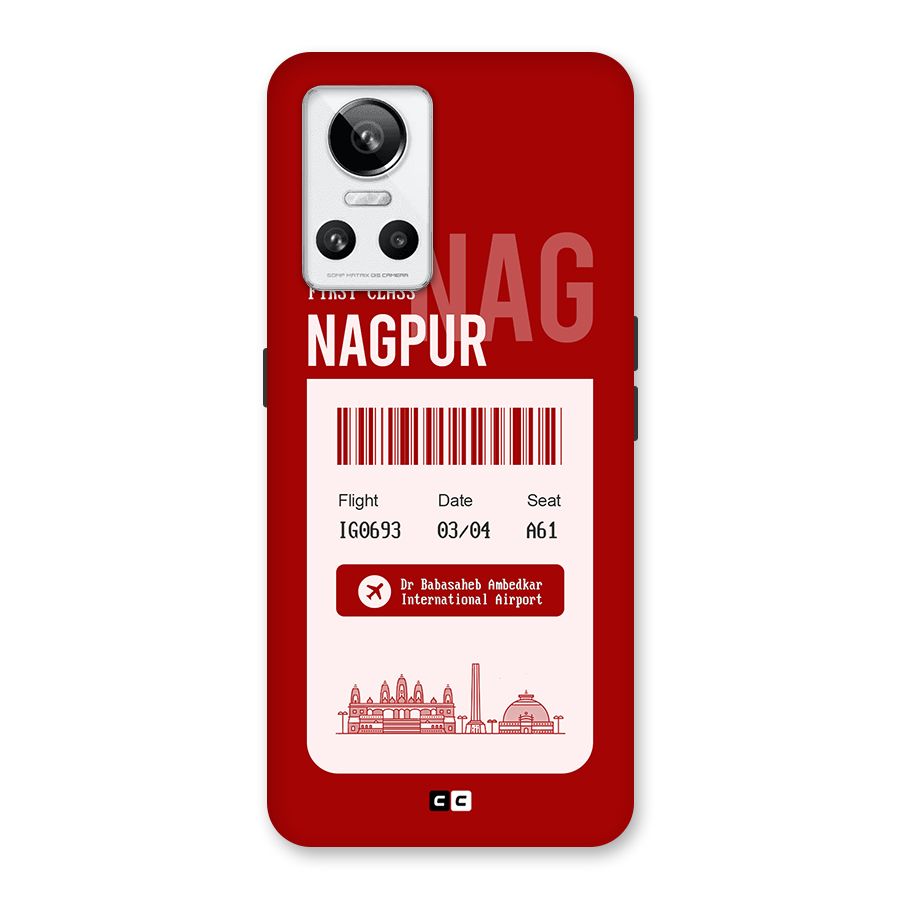 Nagpur Boarding Pass Back Case for Realme GT Neo 3