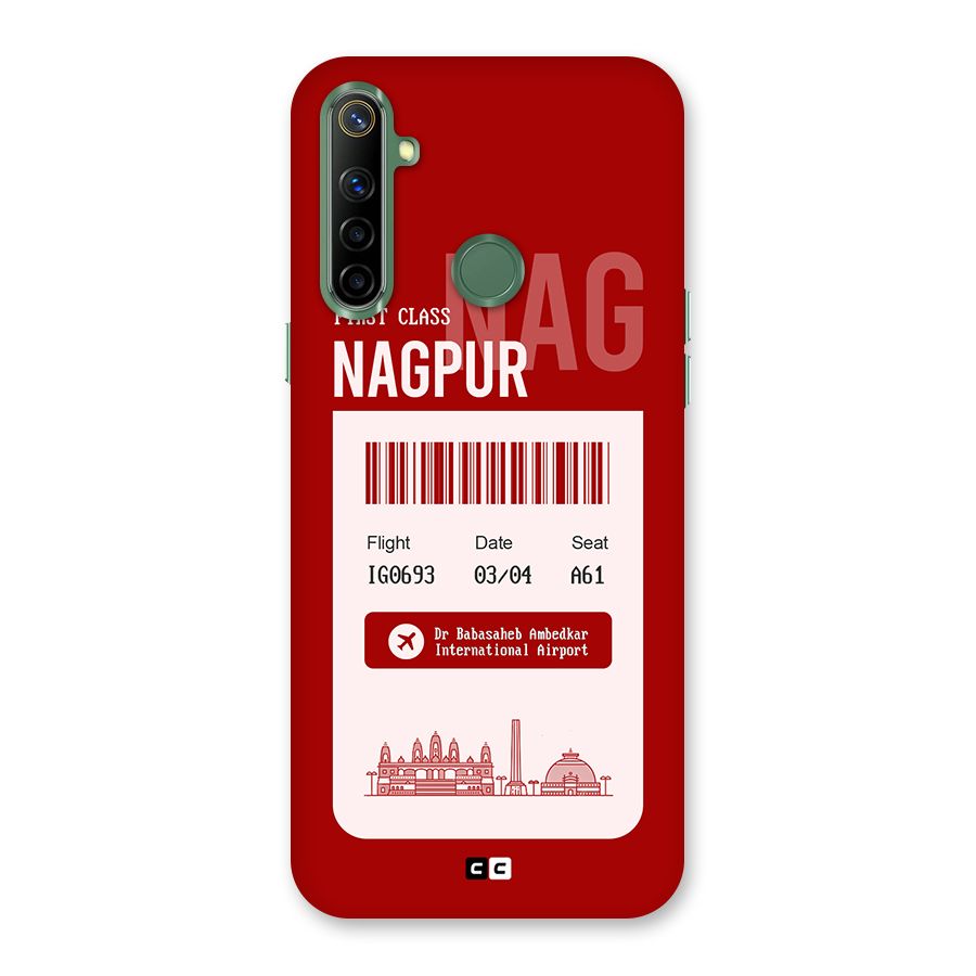 Nagpur Boarding Pass Back Case for Realme Narzo 10