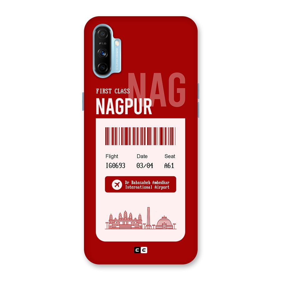 Nagpur Boarding Pass Back Case for Realme Narzo 20A