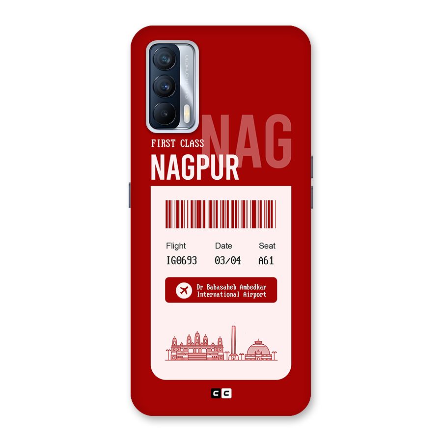 Nagpur Boarding Pass Back Case for Realme X7