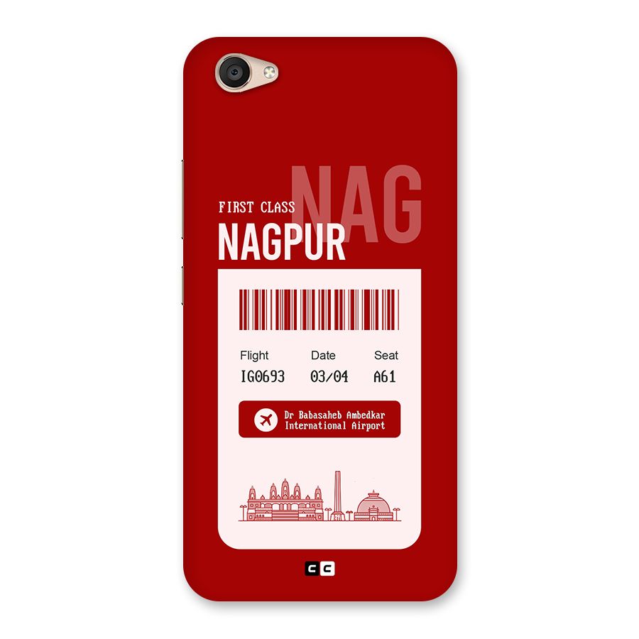 Nagpur Boarding Pass Back Case for Vivo V5 Plus
