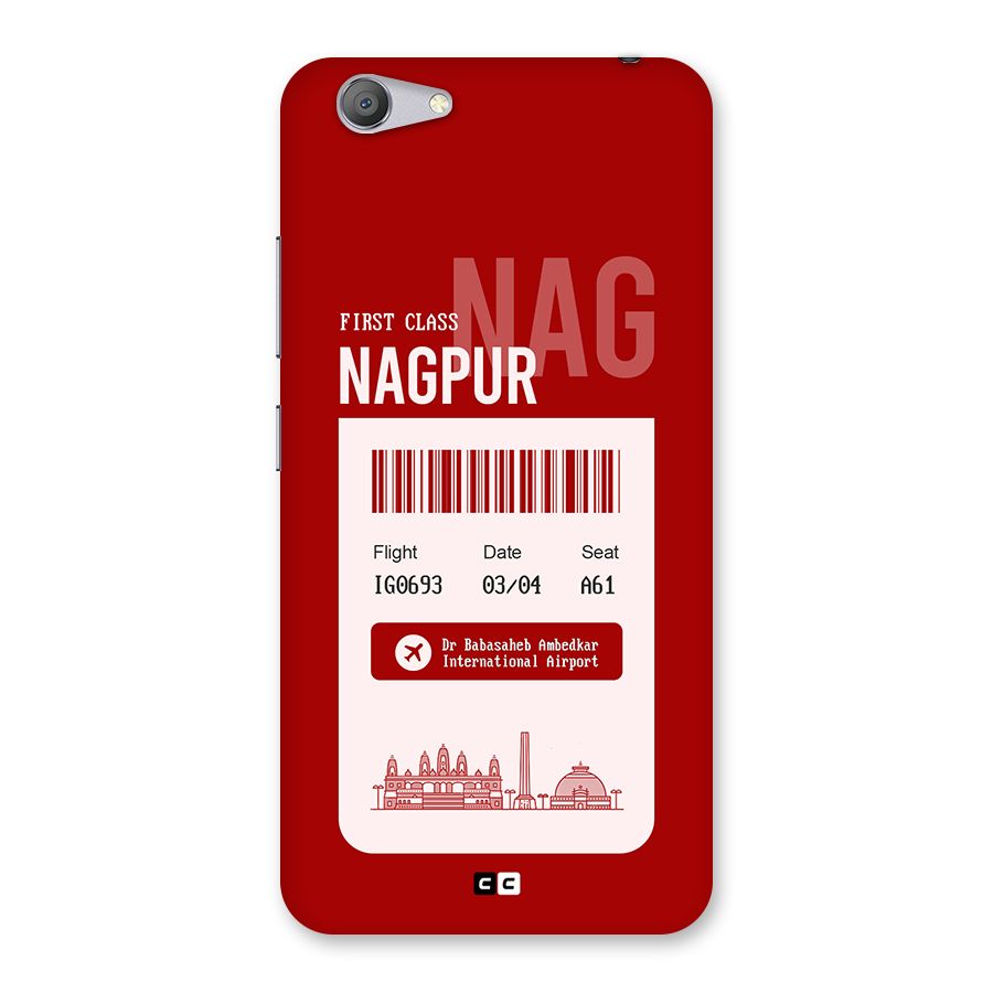 Nagpur Boarding Pass Back Case for Vivo Y53