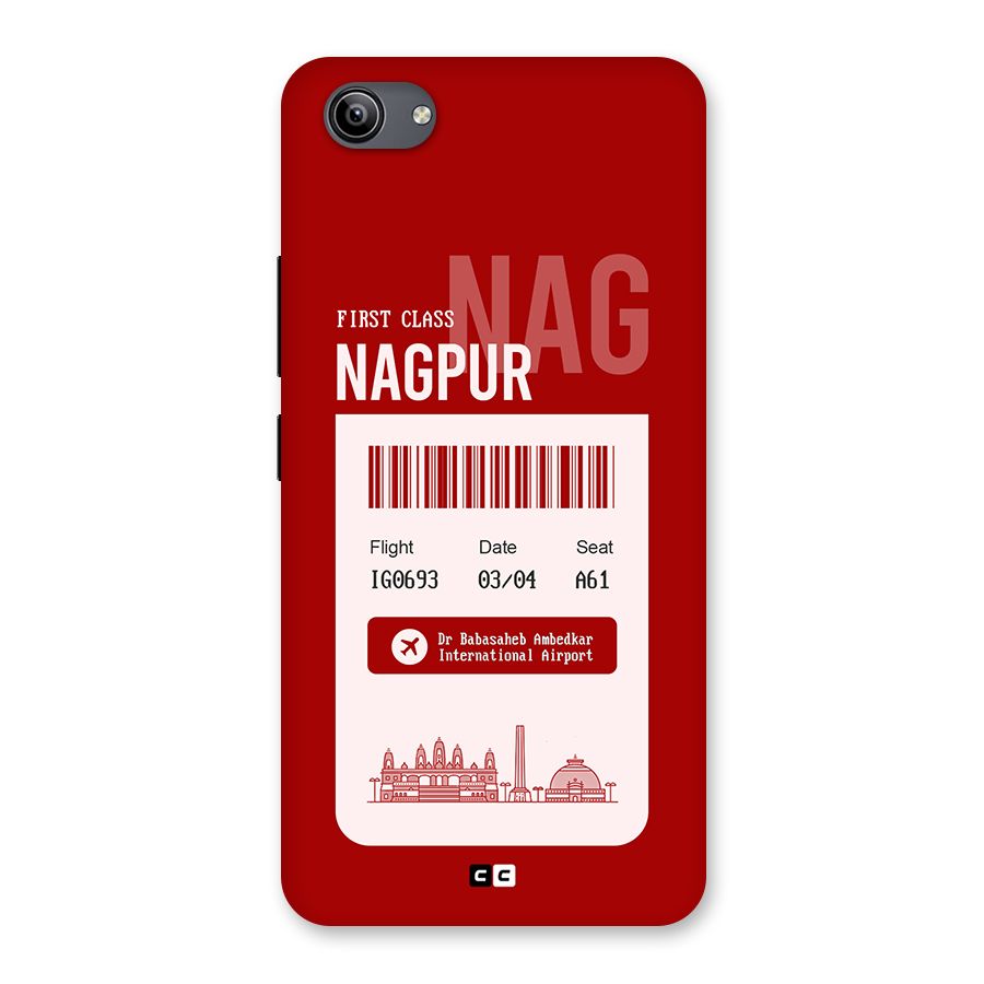 Nagpur Boarding Pass Back Case for Vivo Y81i