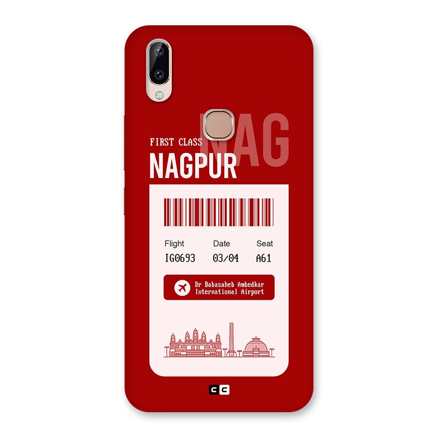 Nagpur Boarding Pass Back Case for Vivo Y83 Pro