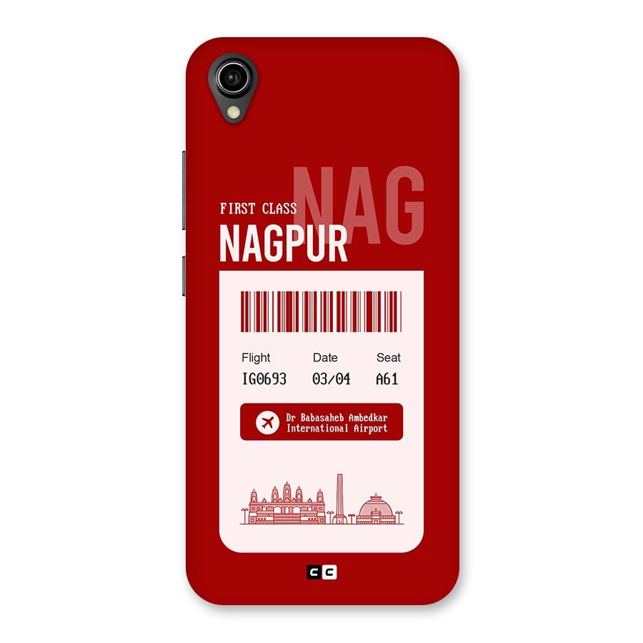 Nagpur Boarding Pass Back Case for Vivo Y90