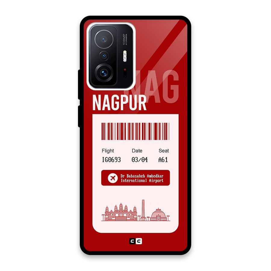 Nagpur Boarding Pass Back Case for Xiaomi 11T Pro