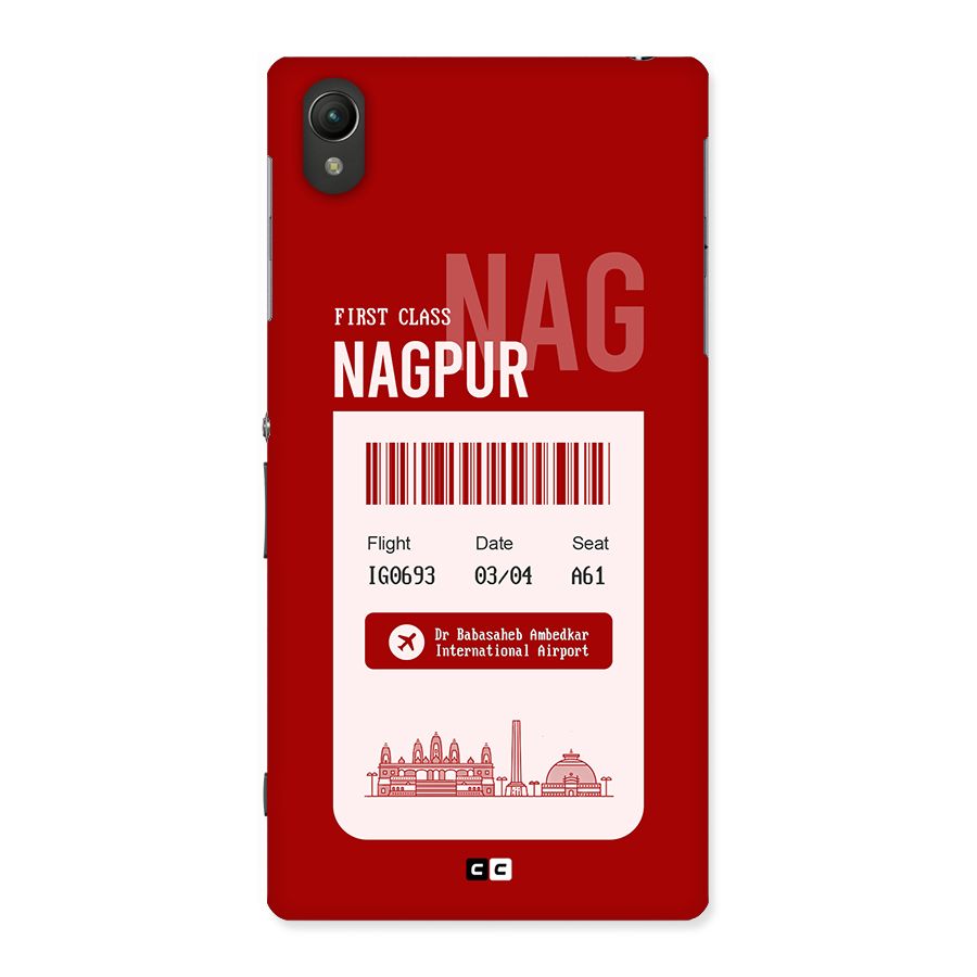 Nagpur Boarding Pass Back Case for Xperia Z1