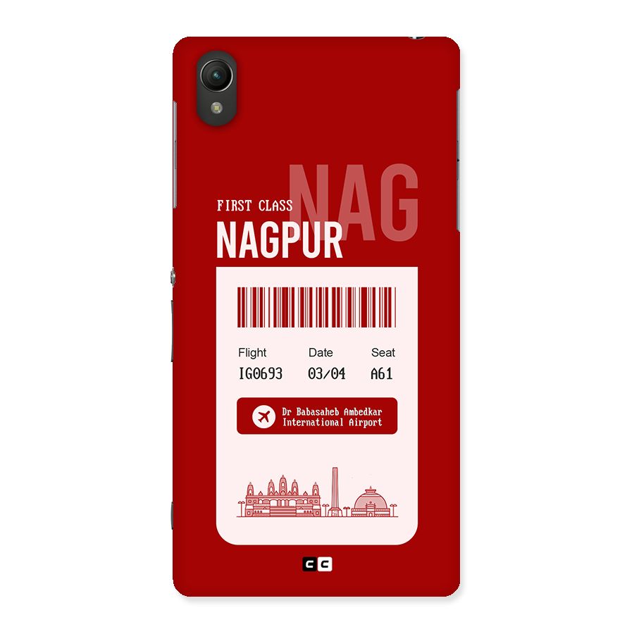 Nagpur Boarding Pass Back Case for Xperia Z2