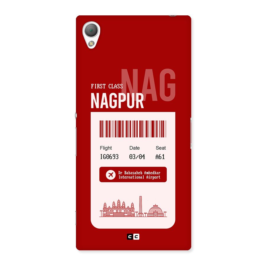 Nagpur Boarding Pass Back Case for Xperia Z3