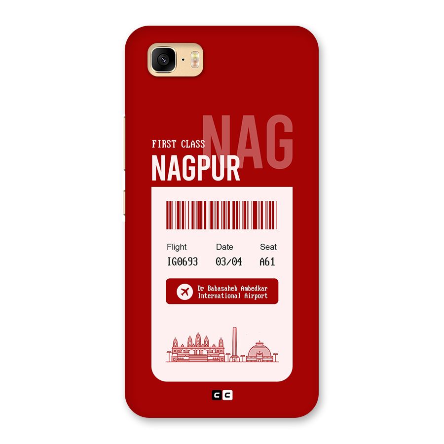 Nagpur Boarding Pass Back Case for Zenfone 3s Max