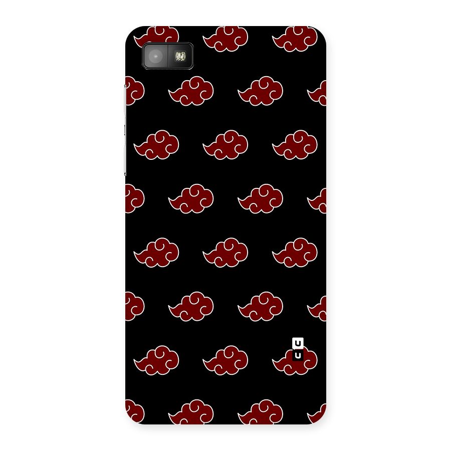Naruto Akatsuki Pattern Back Case for Blackberry Z10