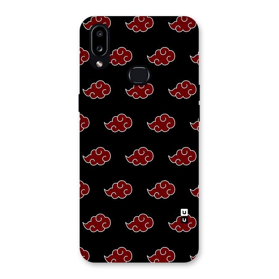 Naruto Akatsuki Pattern Back Case for Galaxy A10s
