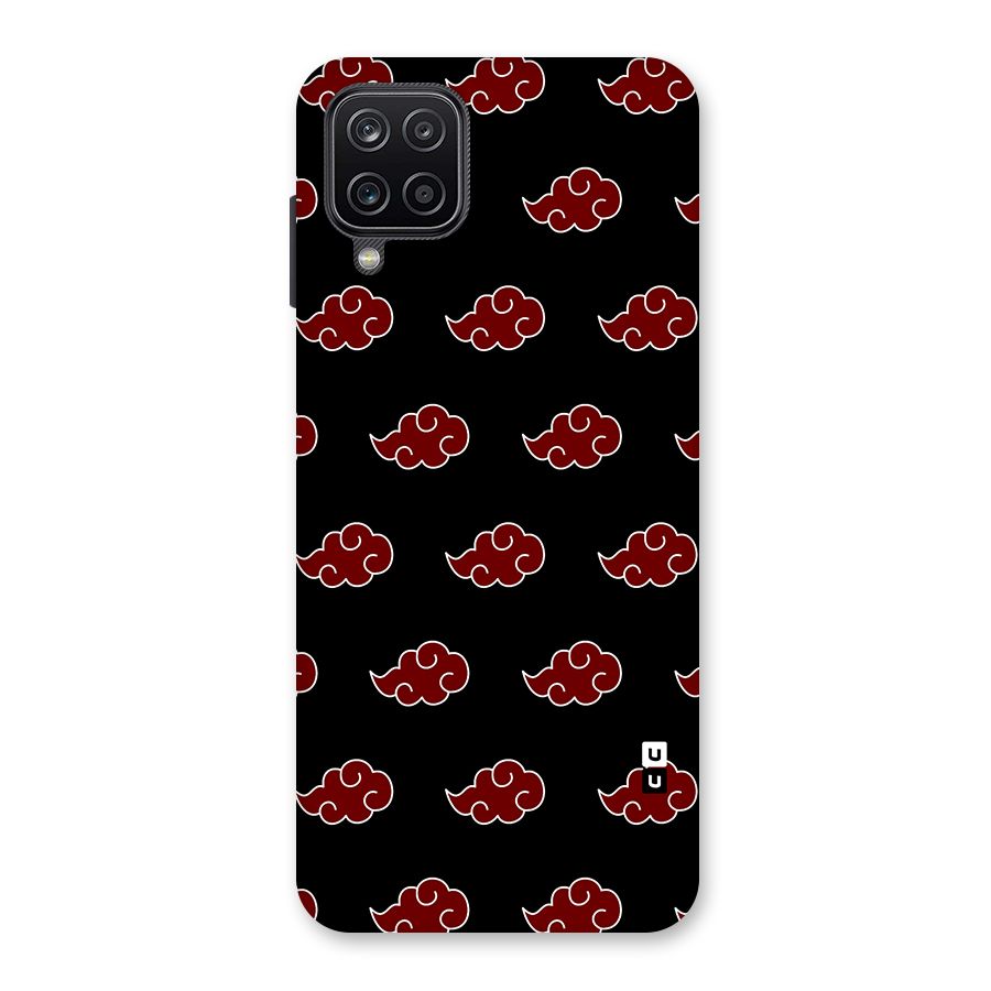 Naruto Akatsuki Pattern Back Case for Galaxy A12