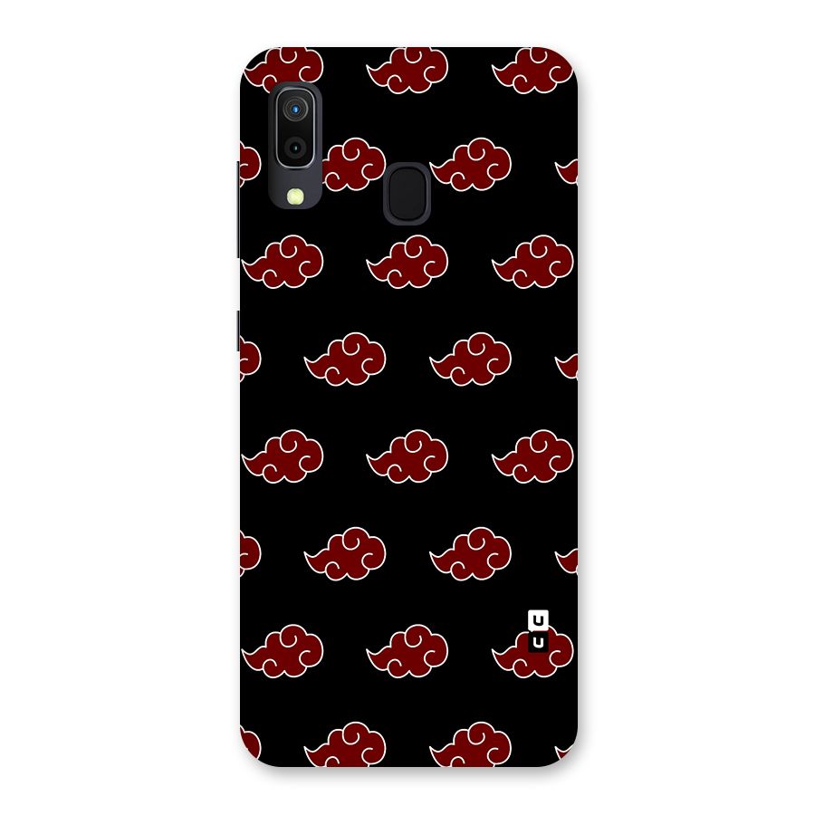 Naruto Akatsuki Pattern Back Case for Galaxy A20