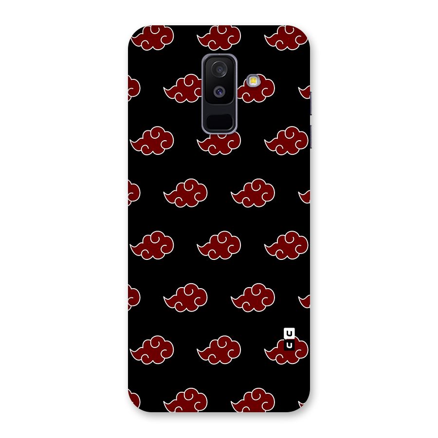 Naruto Akatsuki Pattern Back Case for Galaxy A6 Plus