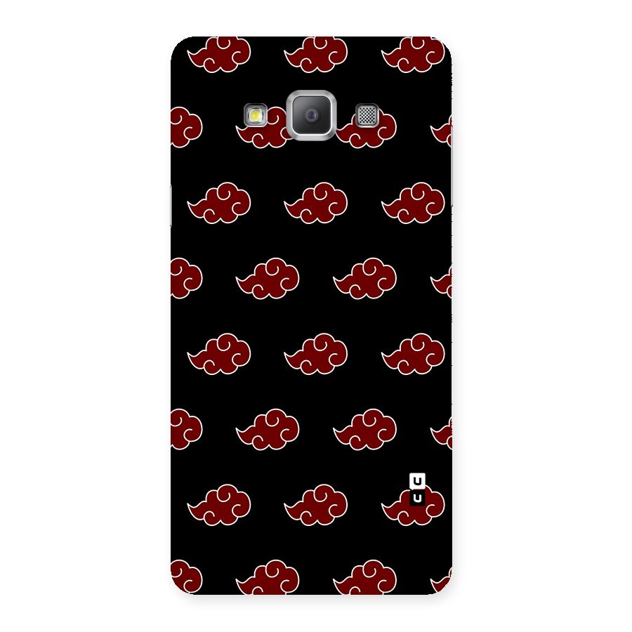Naruto Akatsuki Pattern Back Case for Galaxy A7