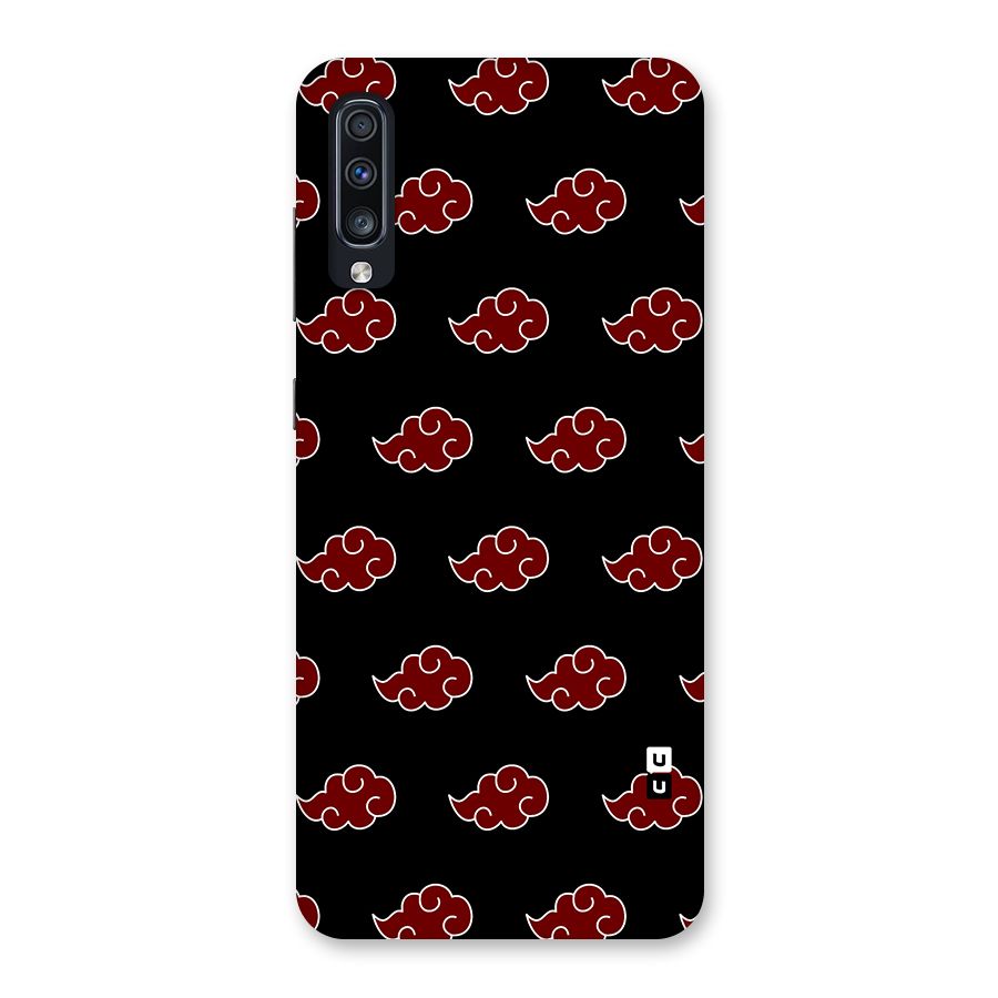 Naruto Akatsuki Pattern Back Case for Galaxy A70