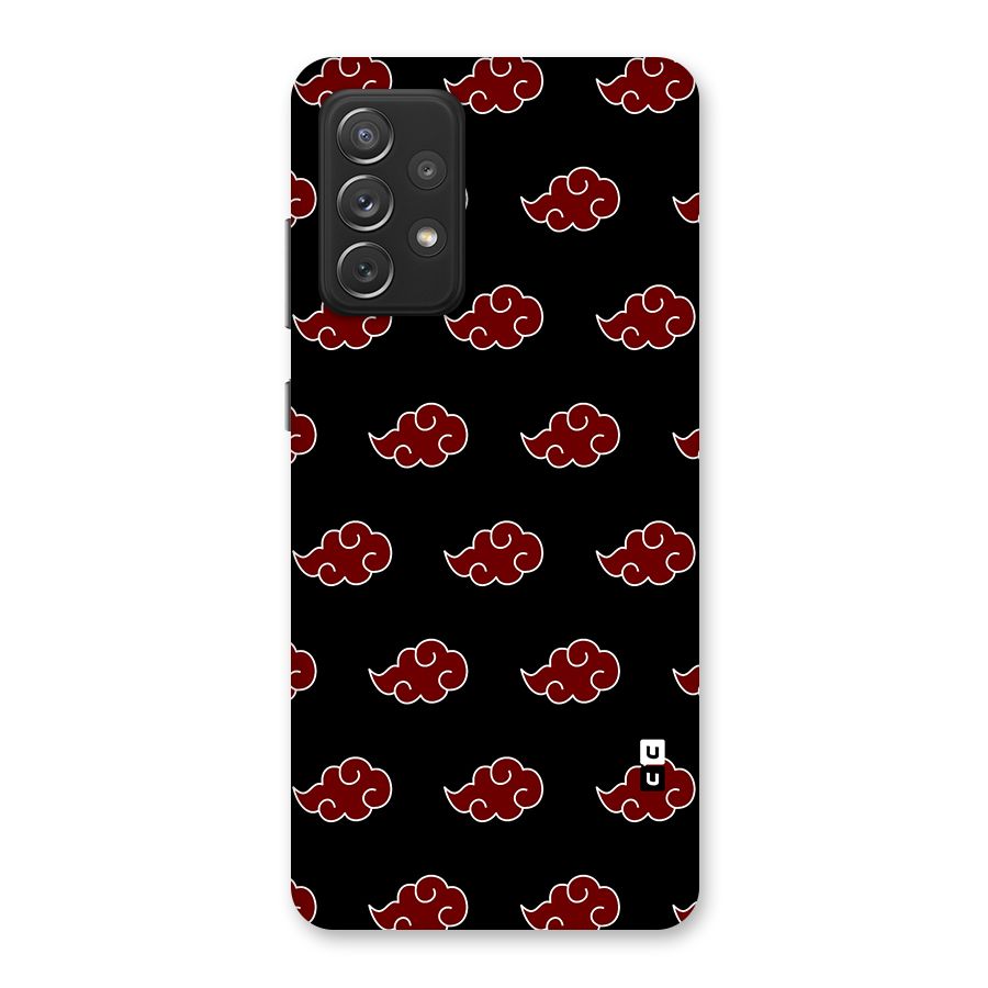 Naruto Akatsuki Pattern Back Case for Galaxy A72