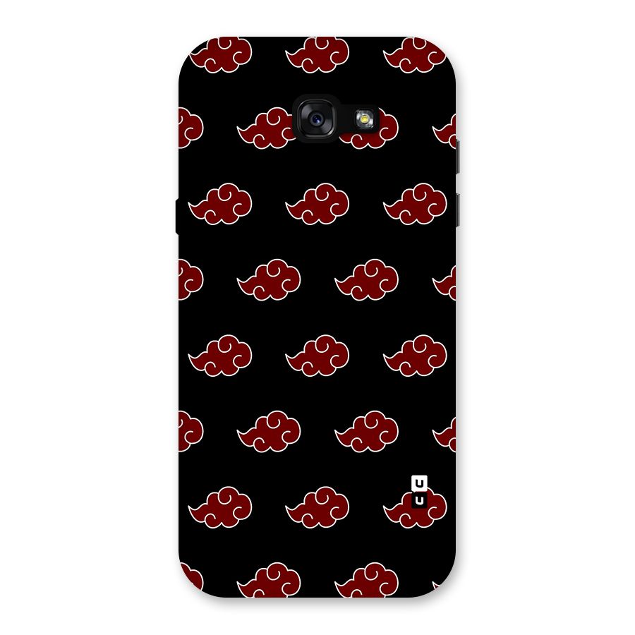Naruto Akatsuki Pattern Back Case for Galaxy A7 (2017)