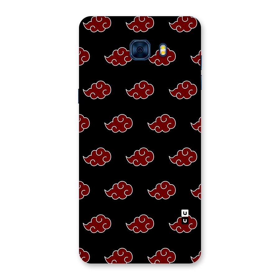 Naruto Akatsuki Pattern Back Case for Galaxy C7 Pro