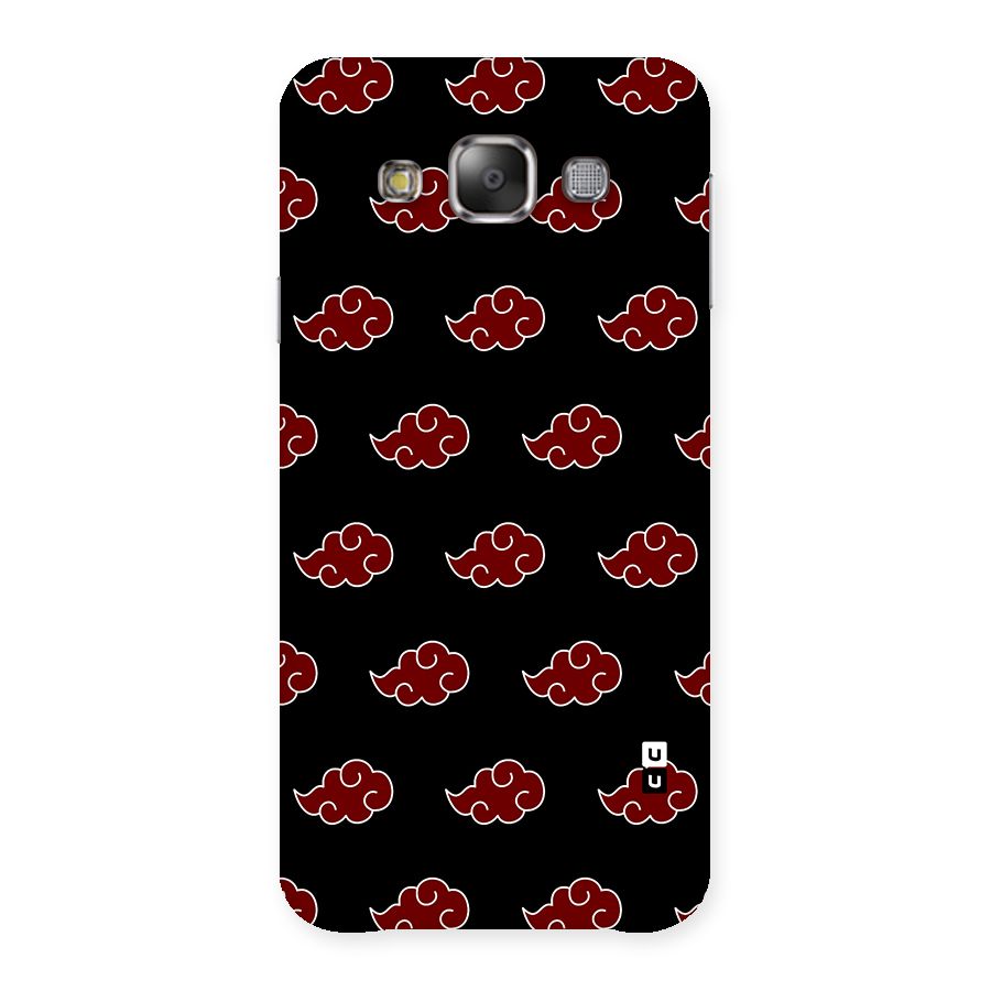 Naruto Akatsuki Pattern Back Case for Galaxy E7