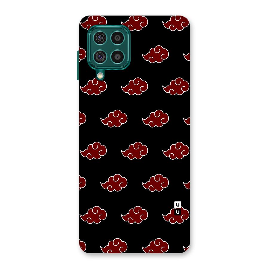 Naruto Akatsuki Pattern Back Case for Galaxy F62