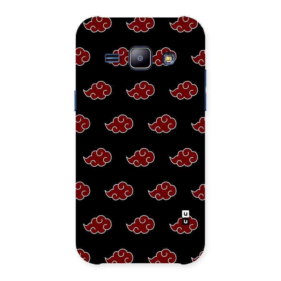 Naruto Akatsuki Pattern Back Case for Galaxy J1