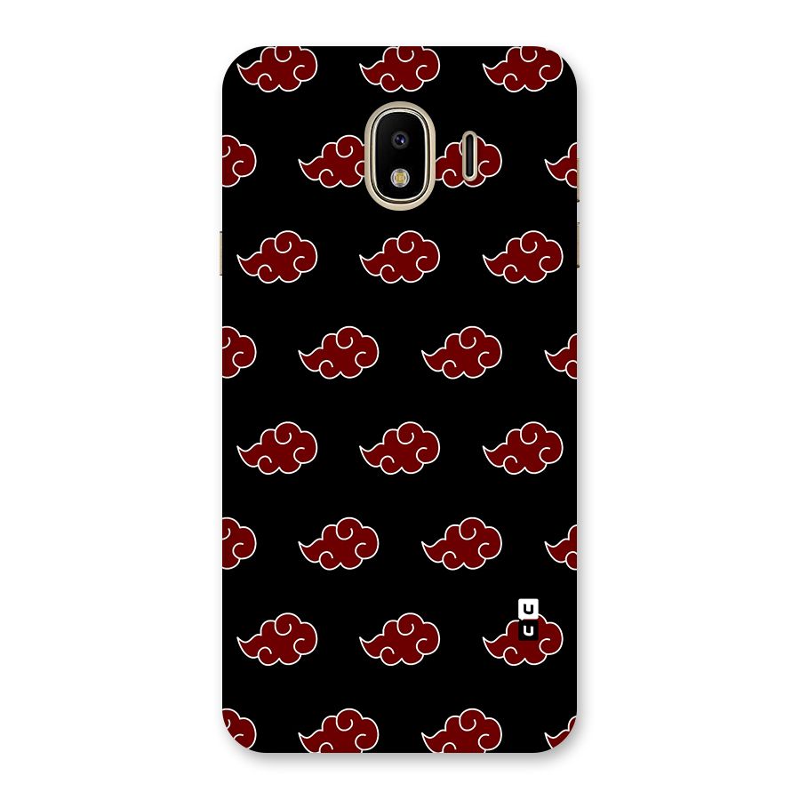 Naruto Akatsuki Pattern Back Case for Galaxy J4