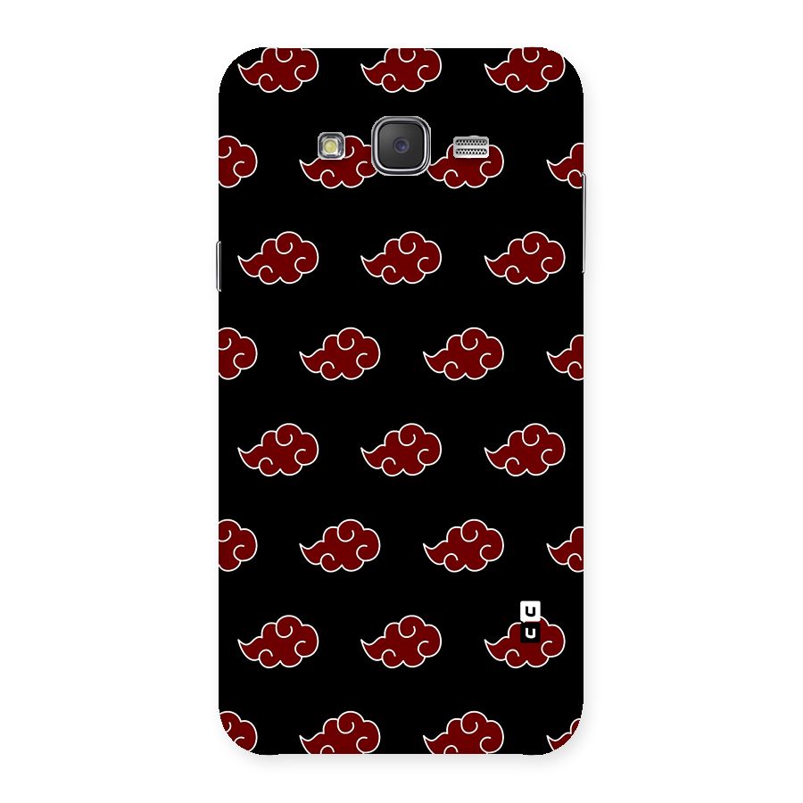 Naruto Akatsuki Pattern Back Case for Galaxy J7