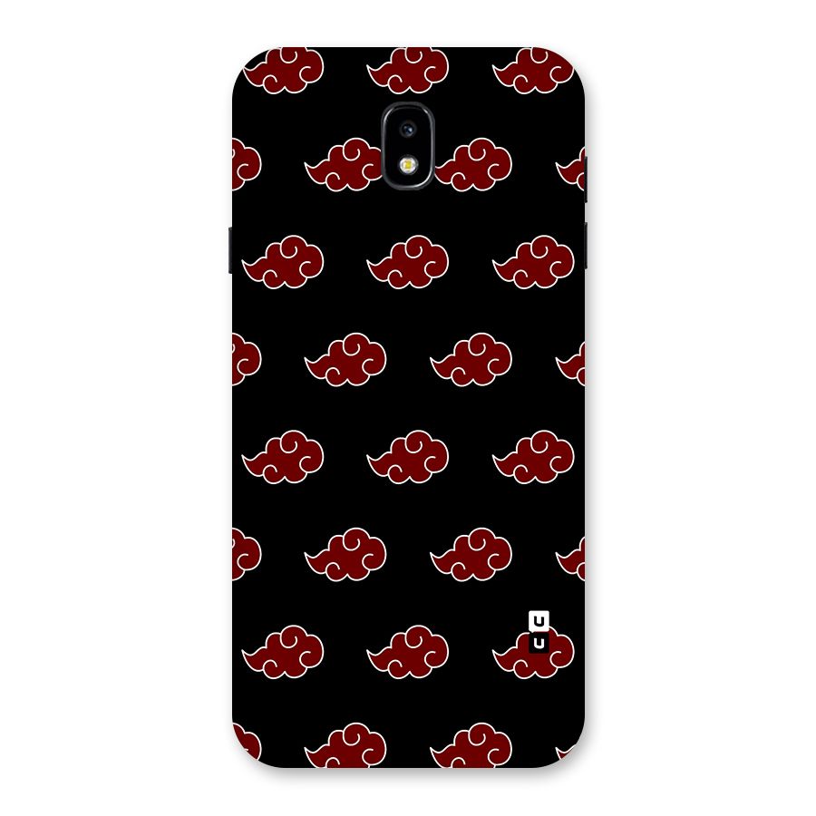 Naruto Akatsuki Pattern Back Case for Galaxy J7 Pro