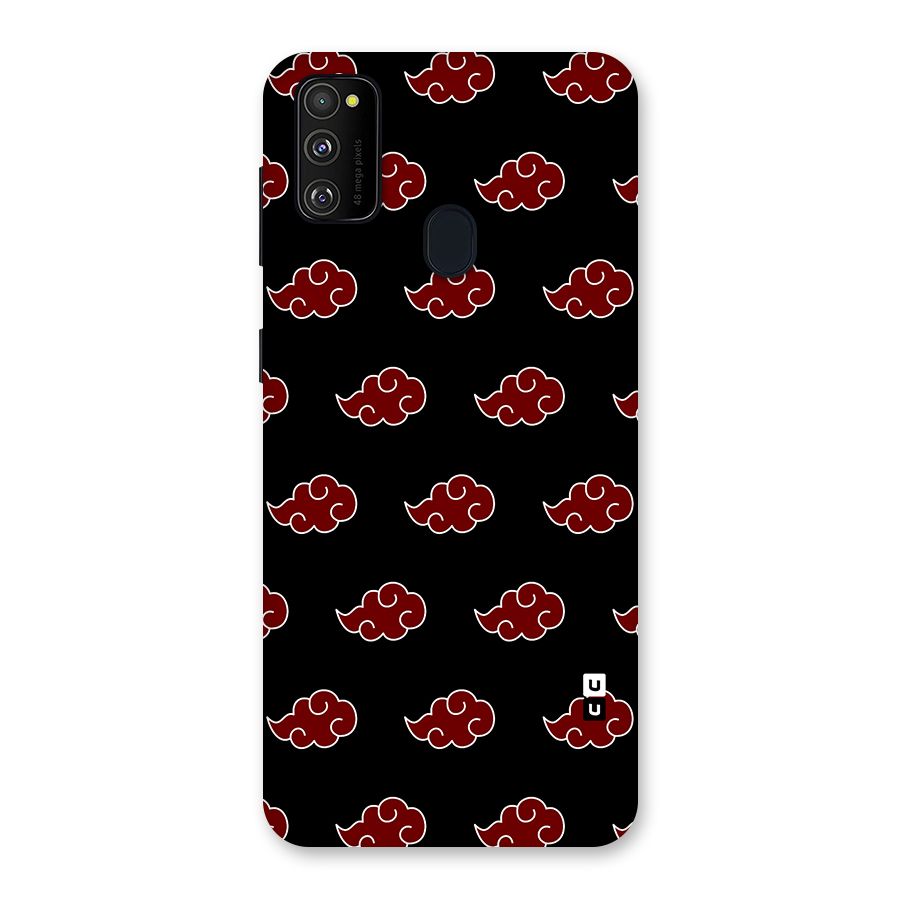 Naruto Akatsuki Pattern Back Case for Galaxy M21