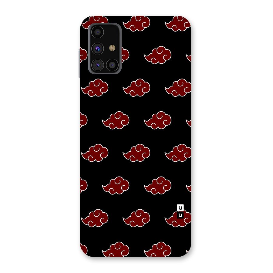 Naruto Akatsuki Pattern Back Case for Galaxy M31s