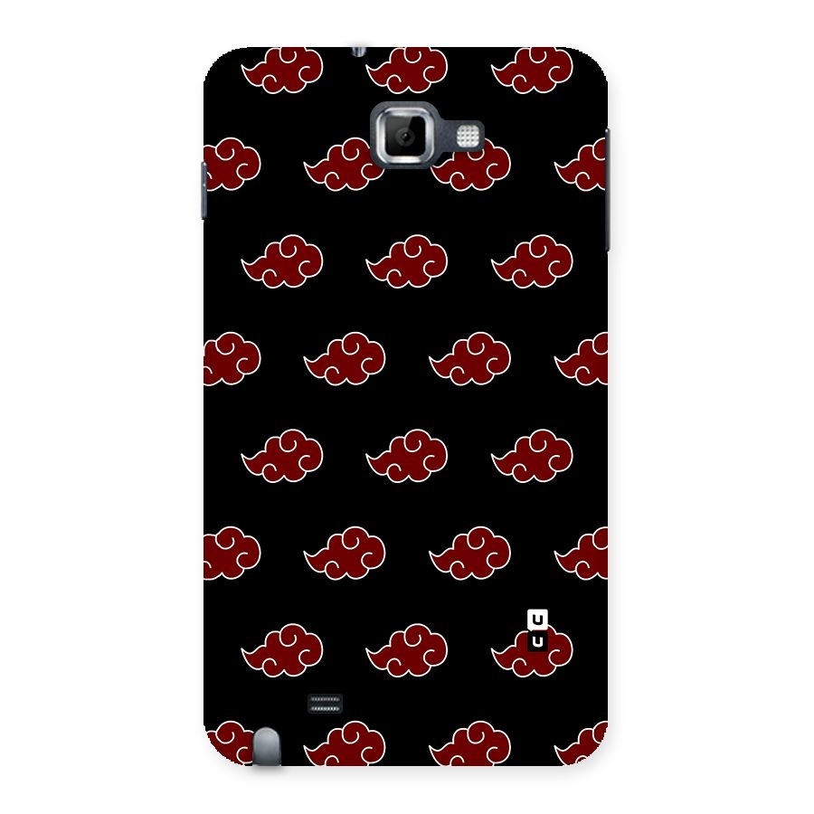 Naruto Akatsuki Pattern Back Case for Galaxy Note