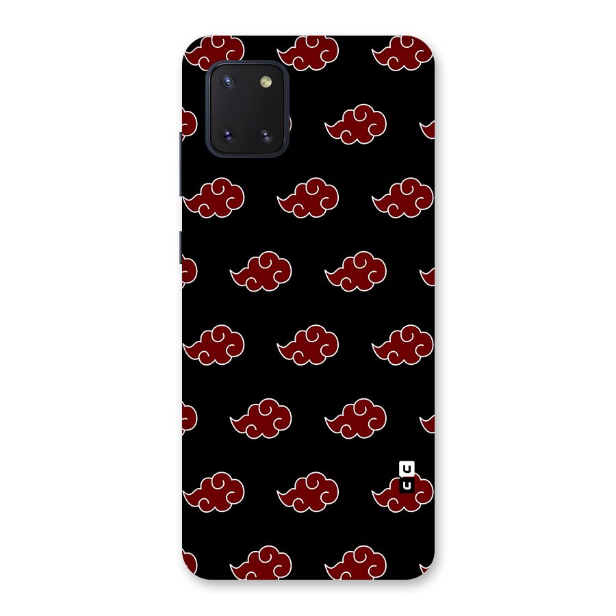 Naruto Akatsuki Pattern Back Case for Galaxy Note 10 Lite