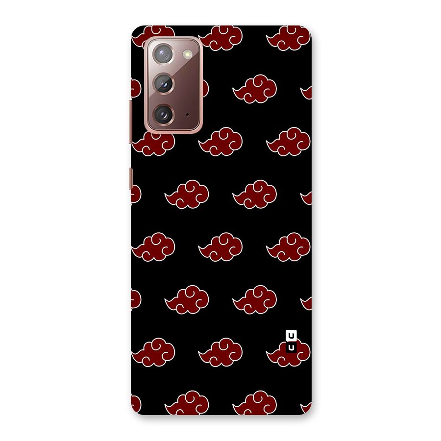 Naruto Akatsuki Pattern Back Case for Galaxy Note 20