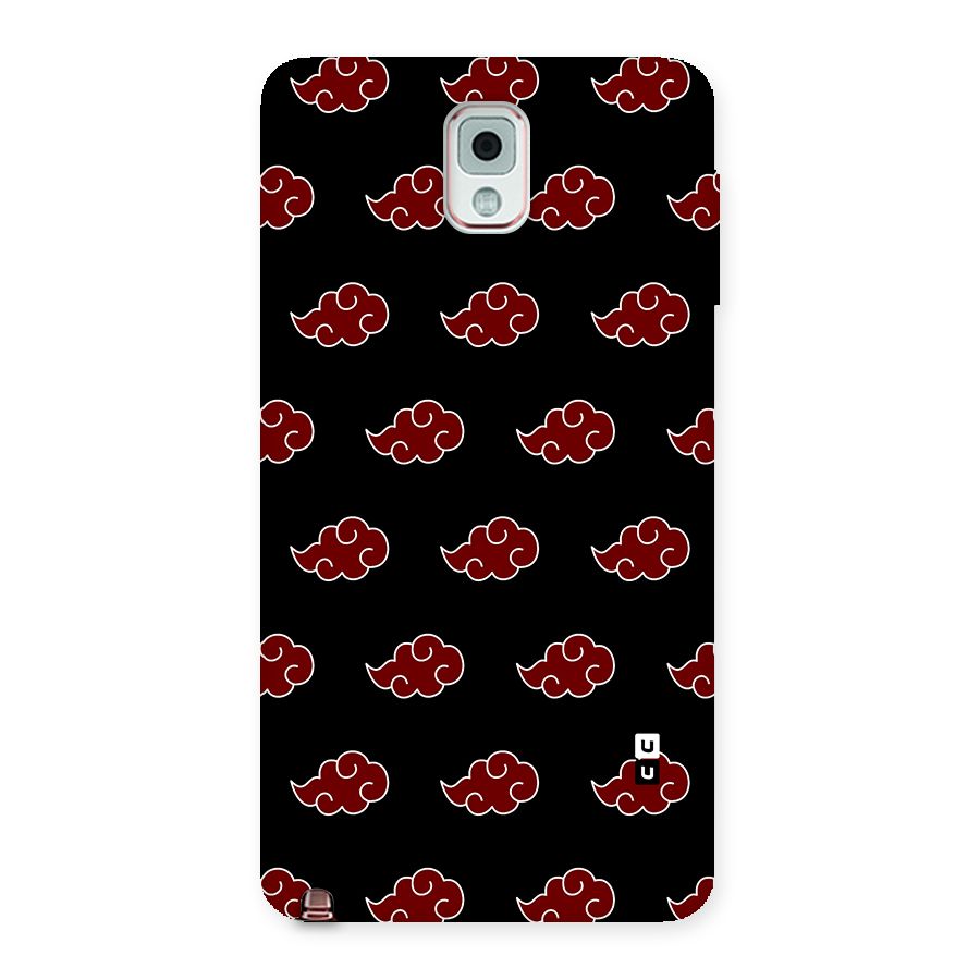 Naruto Akatsuki Pattern Back Case for Galaxy Note 3