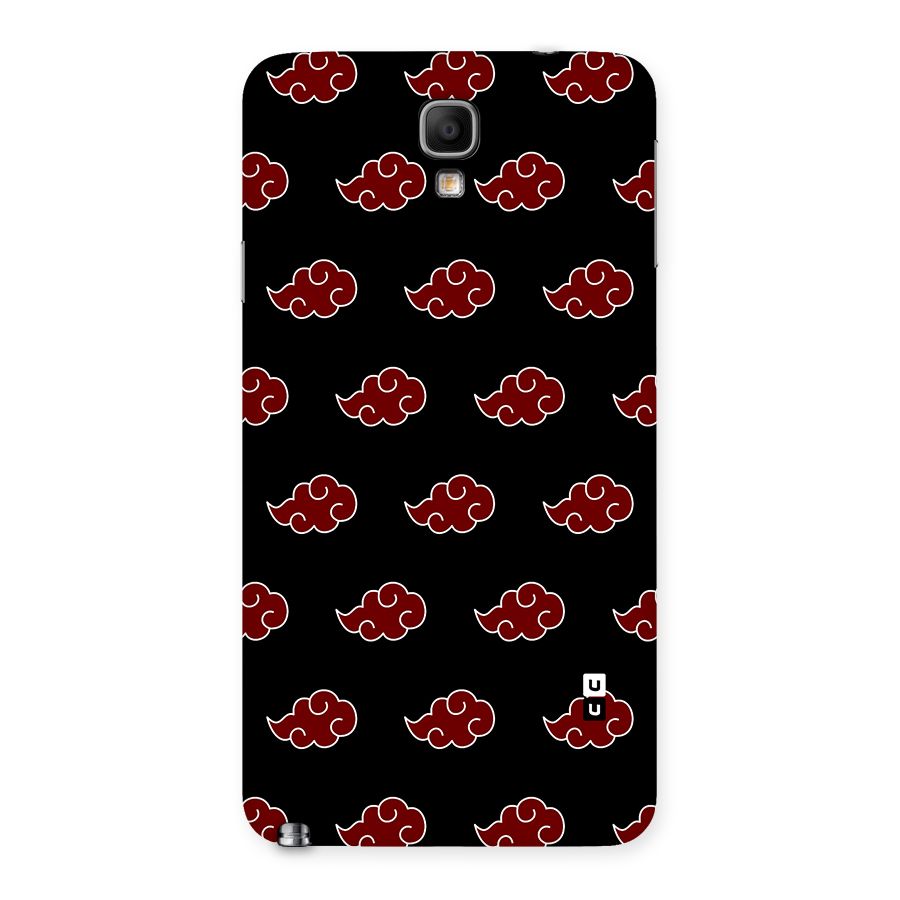 Naruto Akatsuki Pattern Back Case for Galaxy Note 3 Neo