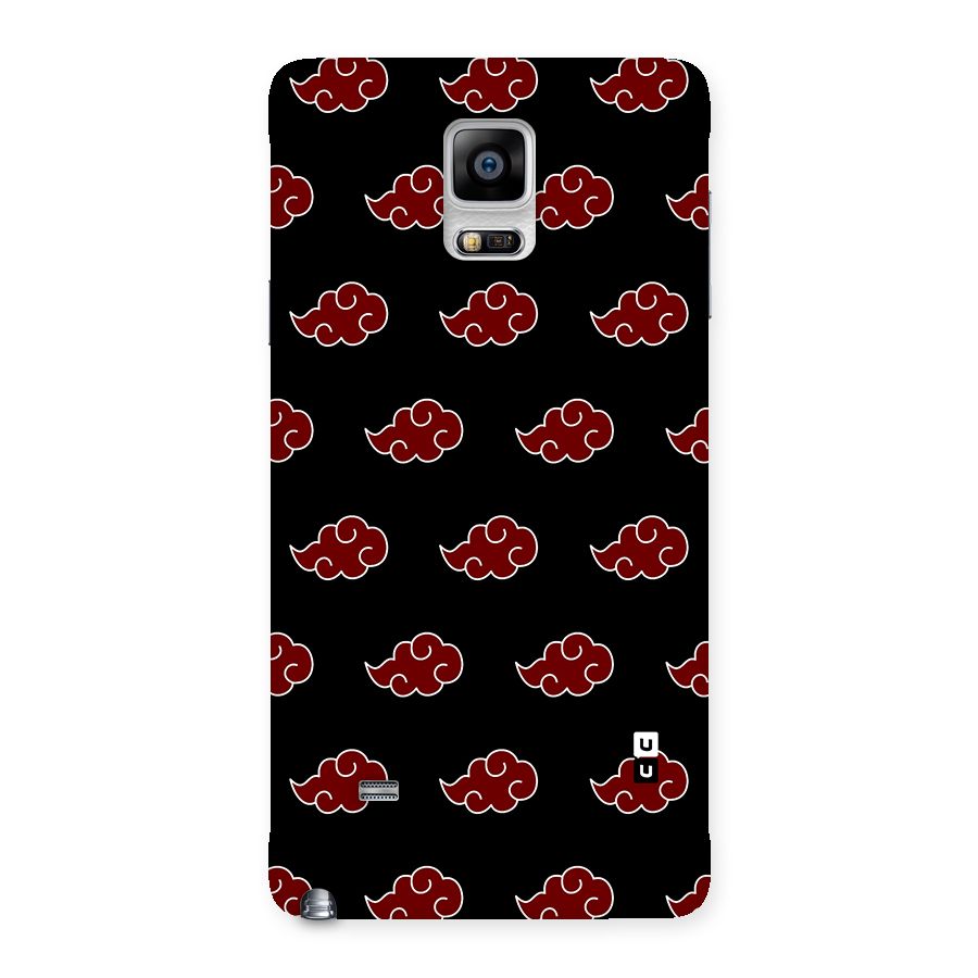 Naruto Akatsuki Pattern Back Case for Galaxy Note 4