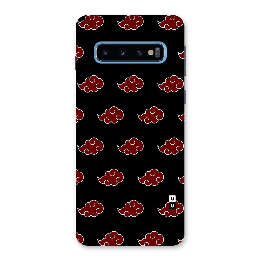 Naruto Akatsuki Pattern Back Case for Galaxy S10