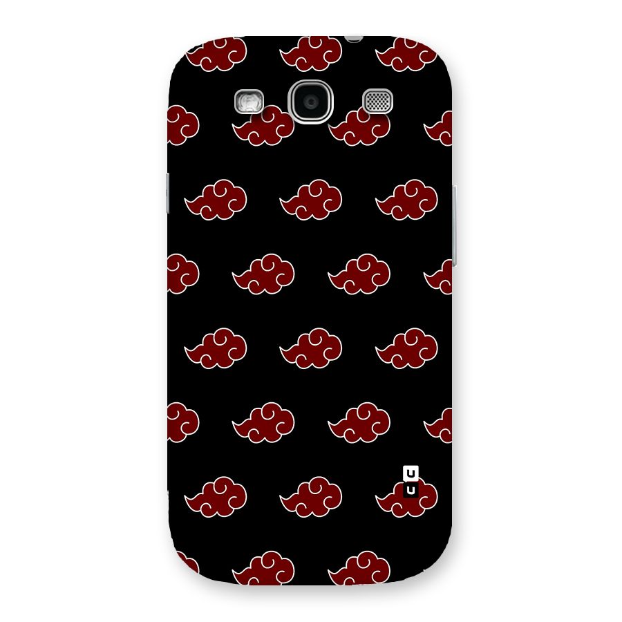 Naruto Akatsuki Pattern Back Case for Galaxy S3