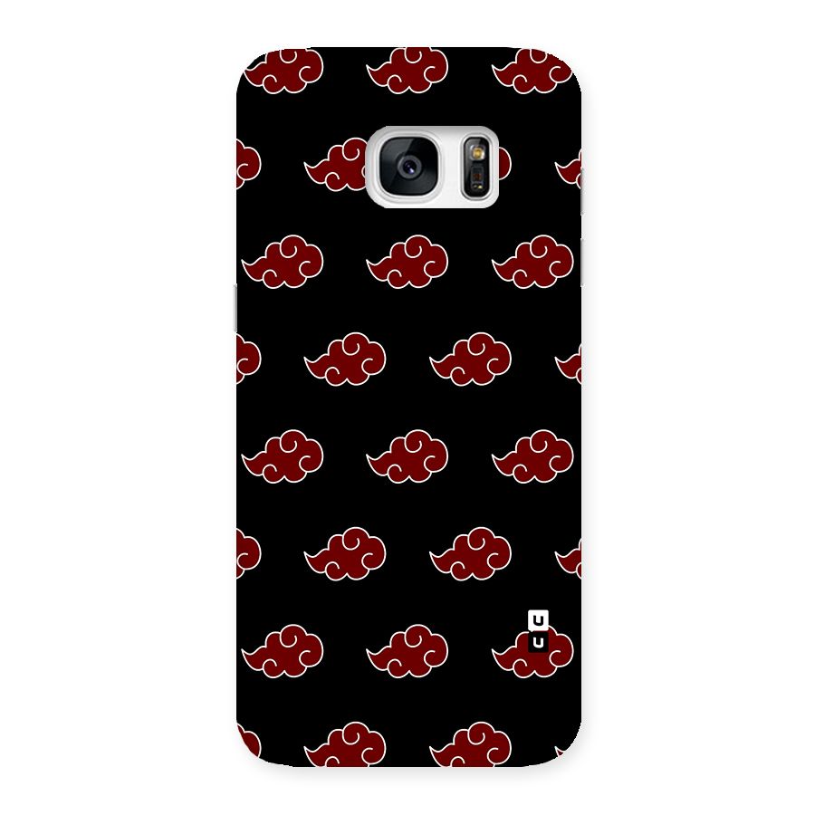 Naruto Akatsuki Pattern Back Case for Galaxy S7 Edge