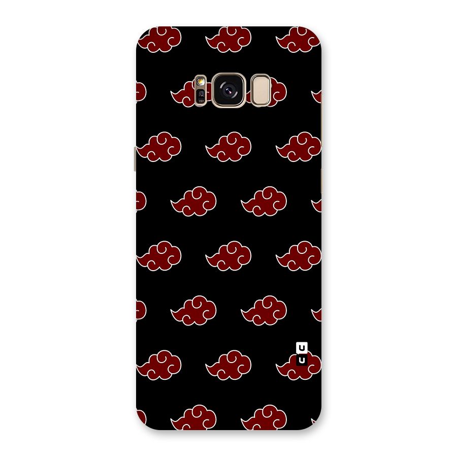 Naruto Akatsuki Pattern Back Case for Galaxy S8 Plus
