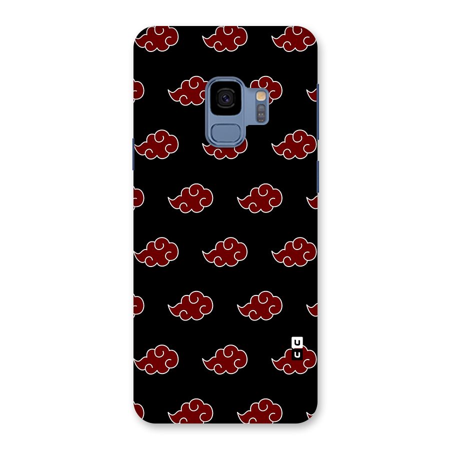 Naruto Akatsuki Pattern Back Case for Galaxy S9