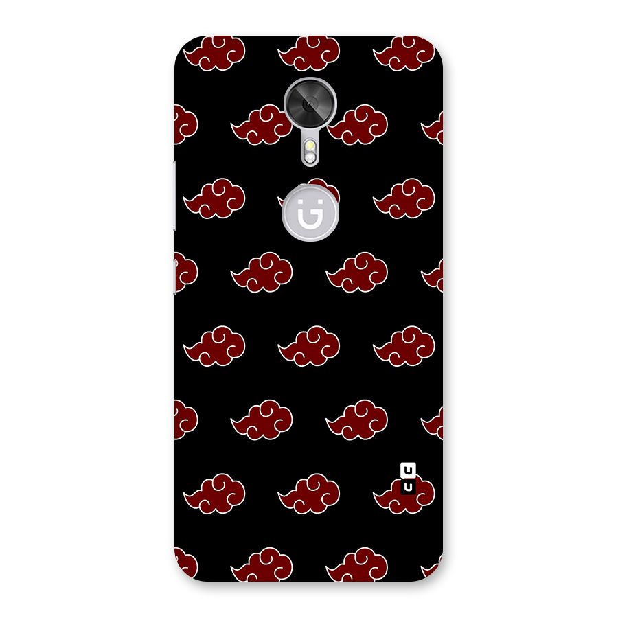 Naruto Akatsuki Pattern Back Case for Gionee A1