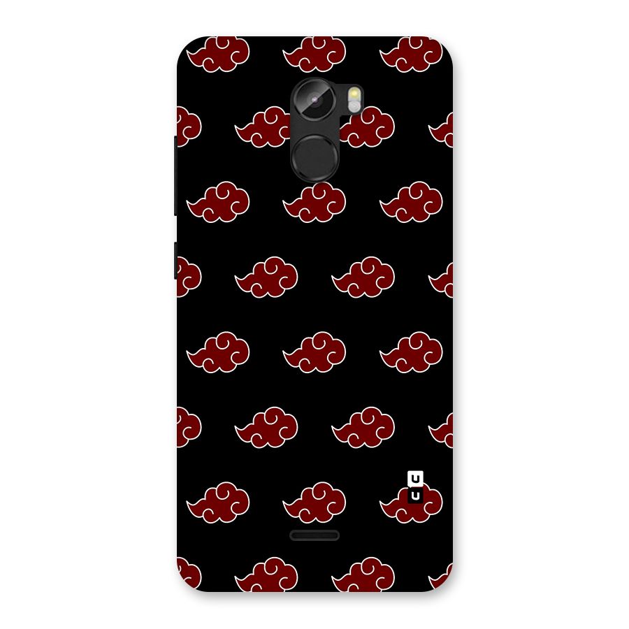 Naruto Akatsuki Pattern Back Case for Gionee X1